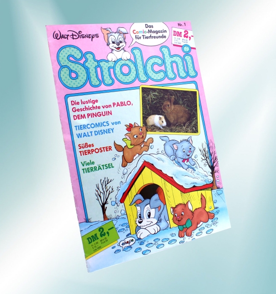 Walt Disneys Strolchi Comic-Magazin Nr. 1: Winterfreuden von Ehapa